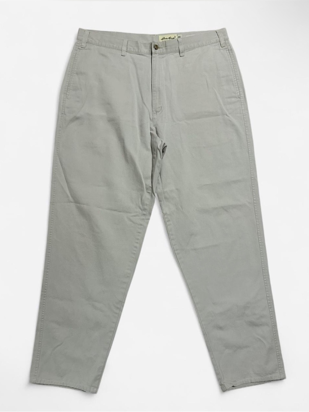 Eddie Bauer Relaxed Fit Khaki Chino Pants Men’s 38x34 Beige Casual Cotton
